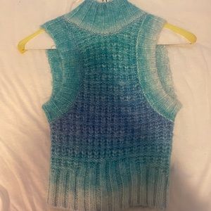 For Love and Lemons Rosa Crop Tank Sweater